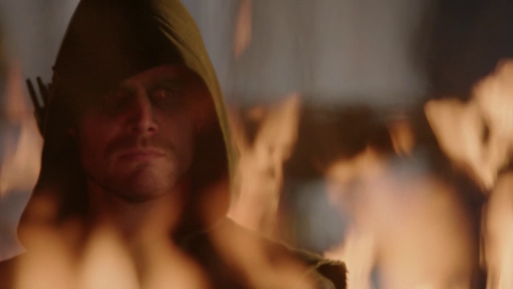 Arrow 1x10Burned