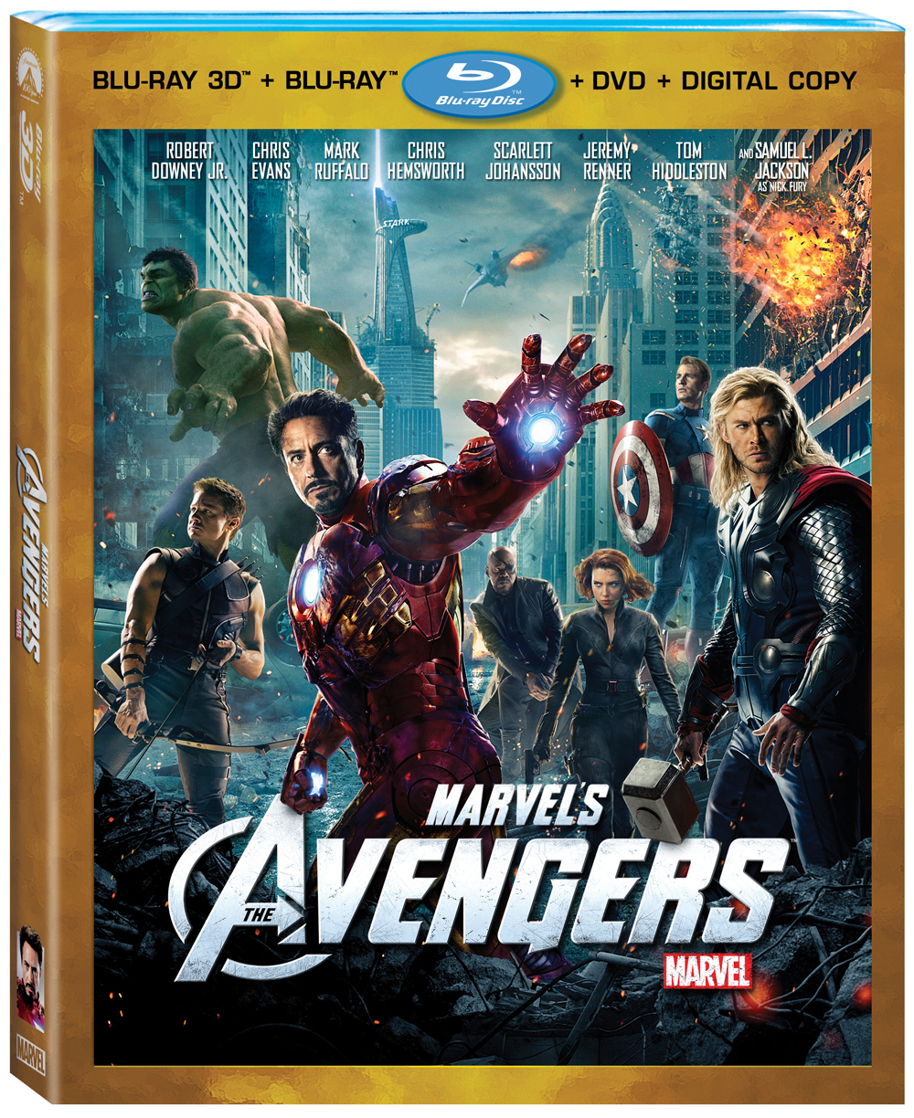 Avengers 4-disc Box art
