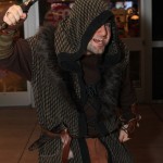 The Dwarf makes his war face.