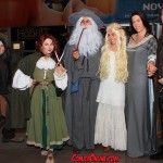 We weren't the only ones dressed up!  We found a Gandalf and Galadriel!