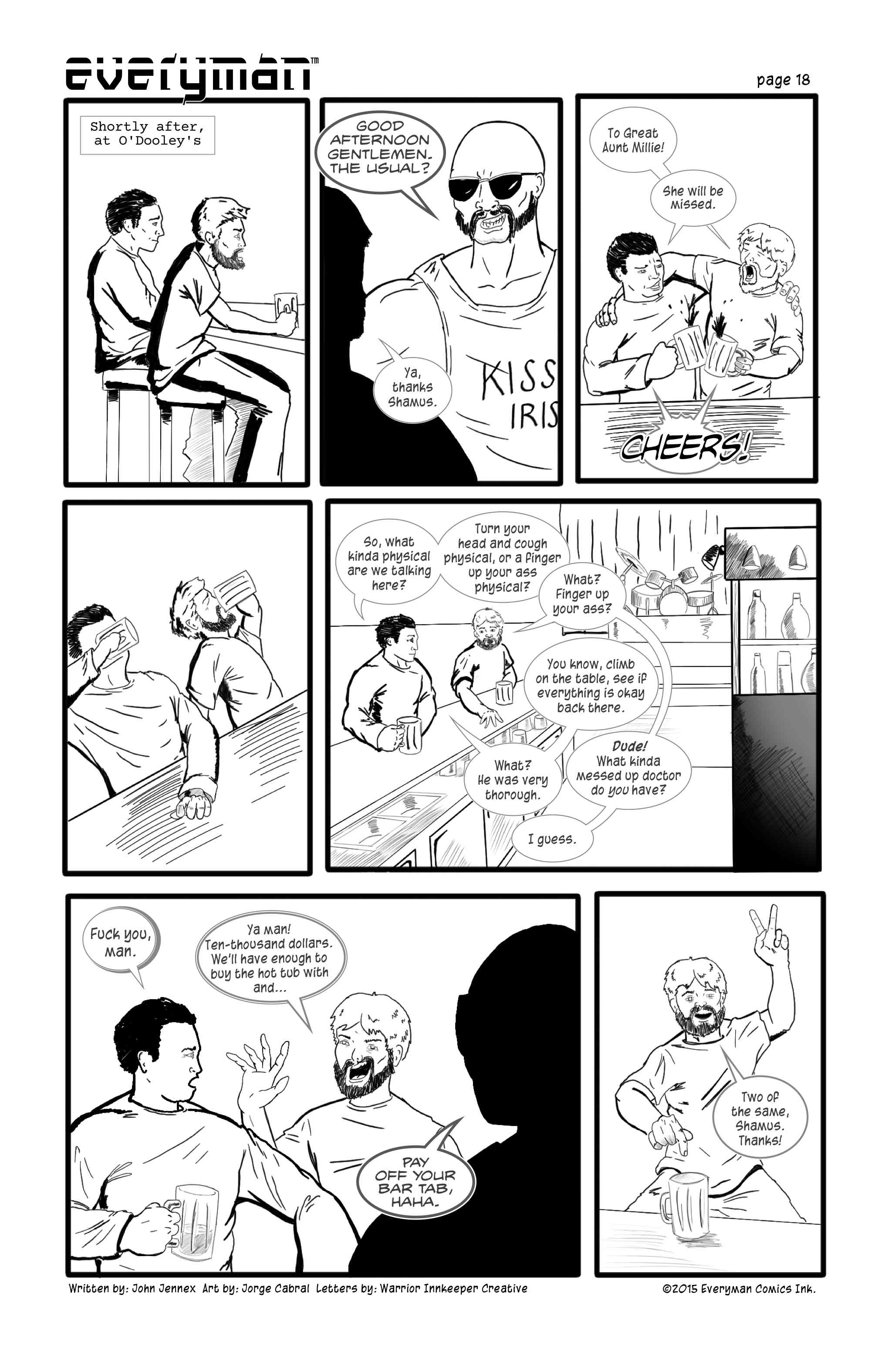 Comics: Everyman by Jennex and Cabral - page 18 - ComicsOnline