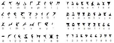 klingon translator alphabet